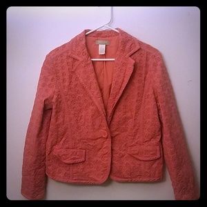 Coral blazer